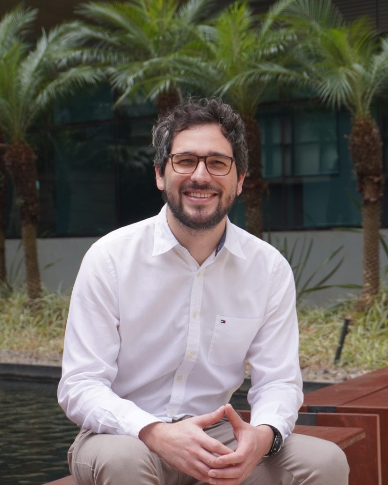 Retrato do psicólogo Fábio Zupo